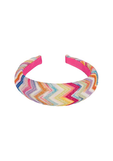 Cerchietto con stampa MISSONI KIDS | MY0A74 Q0107999